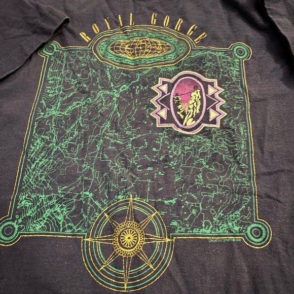 VTG Single Stitch Royal Gorge Graphic Tee 1996 size large Made in USA - Picture 6 of 9